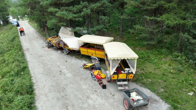 Pontresina-Val Roseg: Kutschenunfall mit Todesopfer +++ Bremse funktionierte nicht, Pferd stürzte