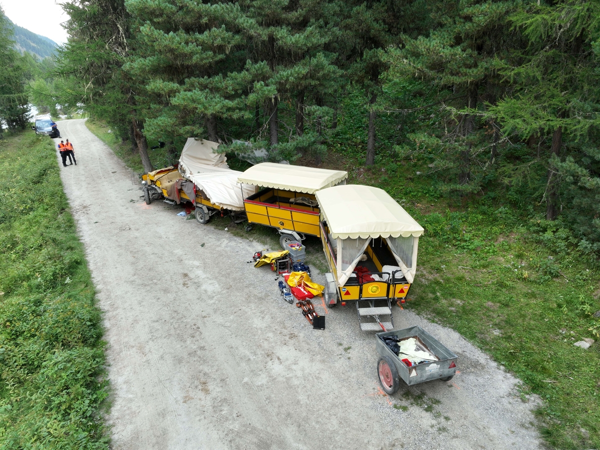 Pontresina-Val Roseg: Kutschenunfall mit Todesopfer +++ Bremse funktionierte nicht, Pferd stürzte
