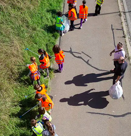 Stadt Chur mit Aktion gegen Littering