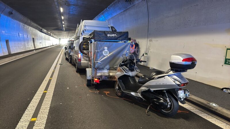 Unfall mit 5 Fahrzeugen